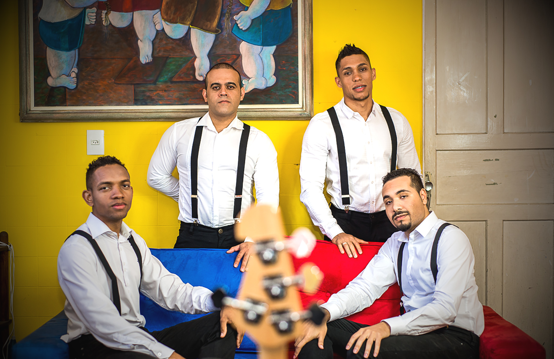 Membros do Quarteto Exalt